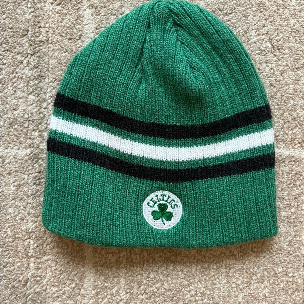 NBA Boston Celtics Adidas Adult Knit Hat Cap one size